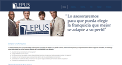 Desktop Screenshot of lepus.com.ar